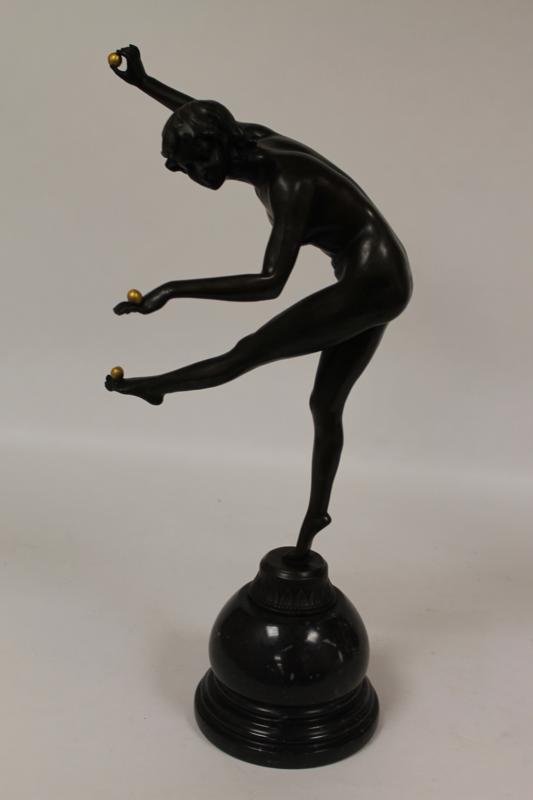An Art Deco Style Figure of a Female