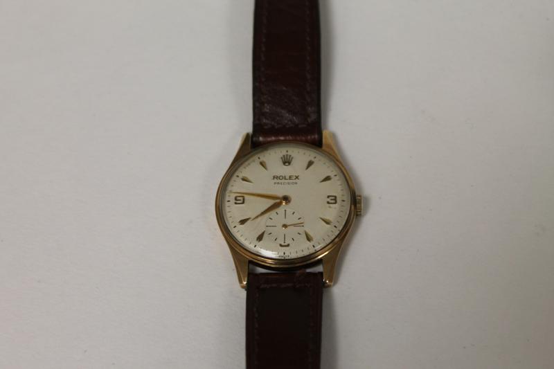 A Vintage Gents Rolex Precision Wrist Watch