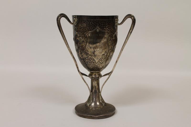 A Sterling Silver Presentation Trophy